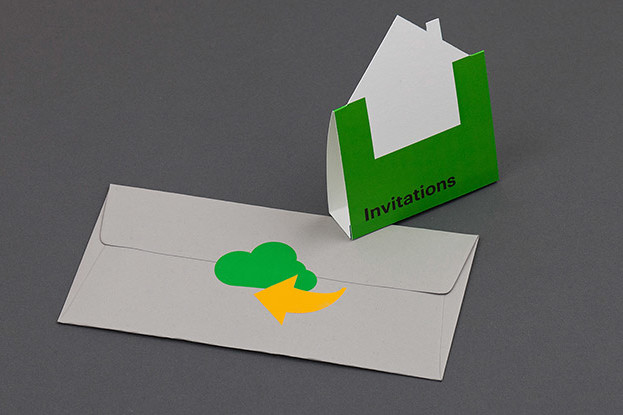 Invitation with envelope