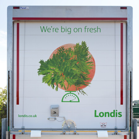 Londis lorry rear